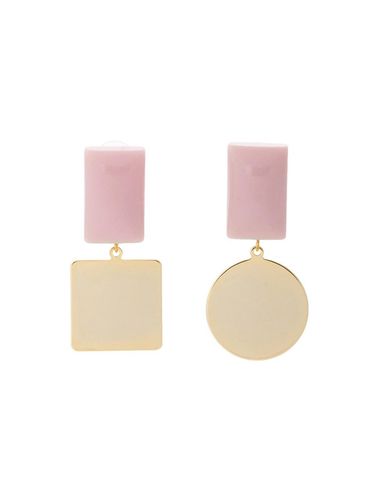 Pave Earring Pink - BAEBAE - Modalova