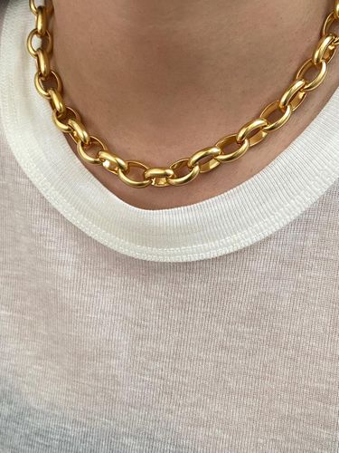 Bold Chain Necklace Gold, Silver - MONDAY EDITION - Modalova