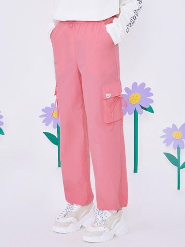 CARGO STRING JOGGER PANTS PINK - ROLAROLA - Modalova