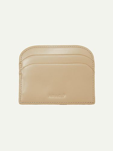 Arac Modern Simple Wallet Beige - ARAC.9 - Modalova