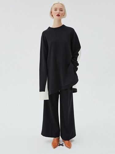 Stiched Wide Pants - MINNCHAI - Modalova