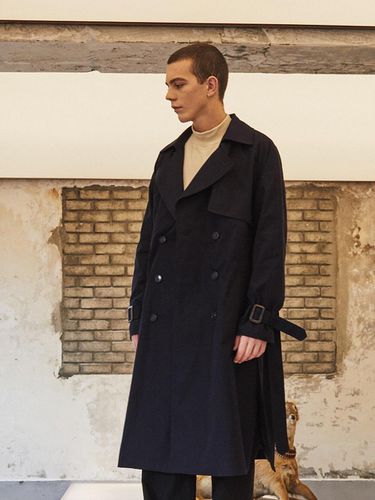 Sapper Trench Coat Navy - ROYAL `WE - Modalova