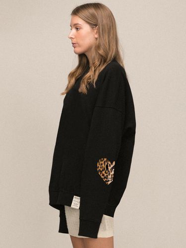 Elbow Leopard Sweatshirts Black - GRAVER - Modalova