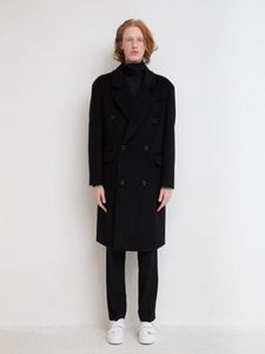 Oversized Double-Breasted Coat - SILENT SOCIETY - Modalova