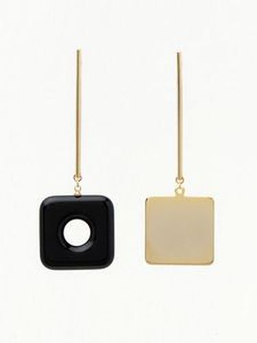 Separate Bar Earring Square - BAEBAE - Modalova