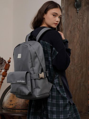 Plus Backpack_Gray - WARDROBE - Modalova