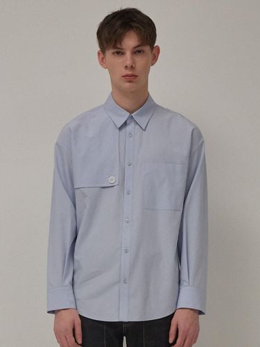 Trench Shirts Sky Blue - MUGUET - Modalova