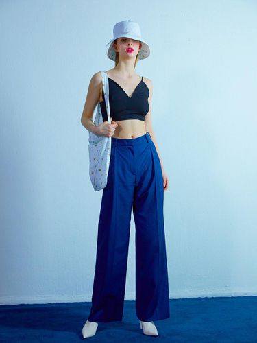 Wide Pants 001 Navy - MUDIDI - Modalova