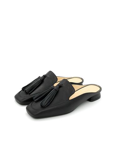 N20-S178_Backless Tassel Loafer_Black - NONETHELESS - Modalova