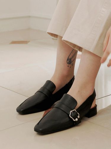 Reo Slingback Loafer Black - Byeuuns - Modalova