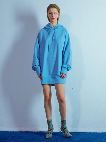 Oversize Hoody 004 Skyblue - MUDIDI - Modalova