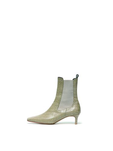 Croc Chelsea Boots - Beige - Left-Right - Modalova