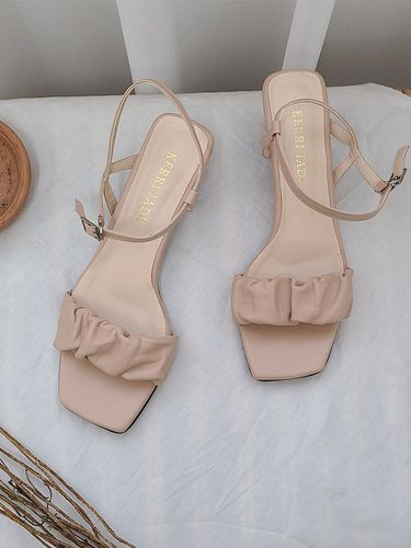 Natural Band Sandals_Skin Beige - KERRIJADE - Modalova