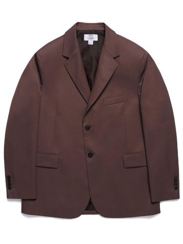 Oversize Single Blazer Coco Brown - STAFFONLY - Modalova