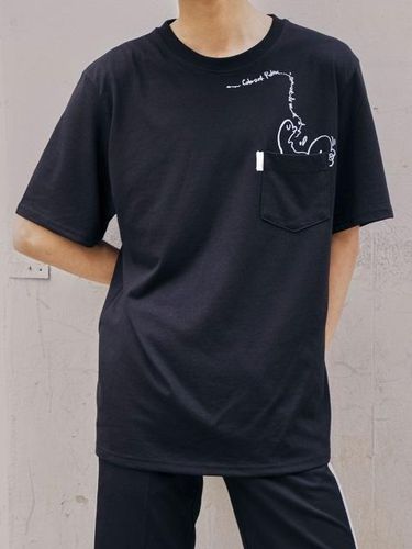 UNISEX] GTXHAIL03 Pocket T-Shirts BLACK - The GREATEST - Modalova