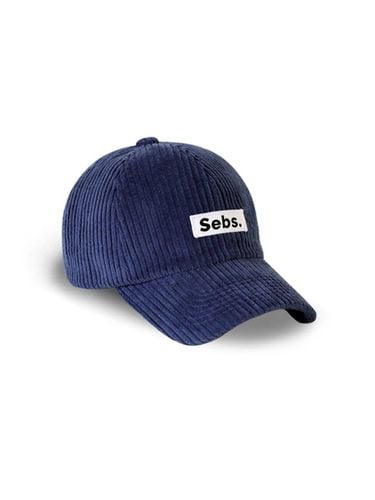 Corduroy Cap_Blue - Sebs. - Modalova