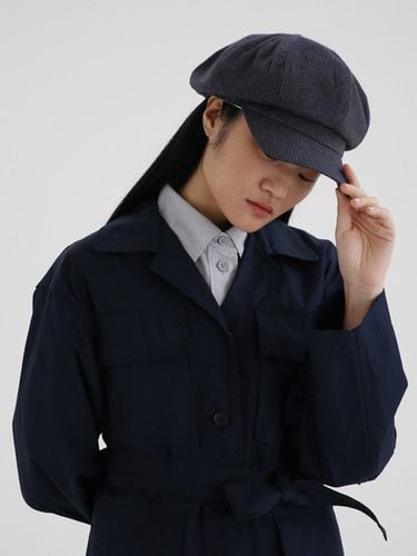 Castro Beret Stitch Navy - UNDERCONTROL STUDIO - Modalova