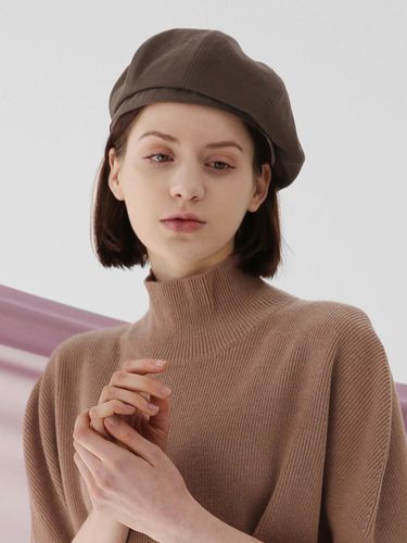 Bread Beret Hat Bio H Twill_D Choco - UNDERCONTROL STUDIO - Modalova