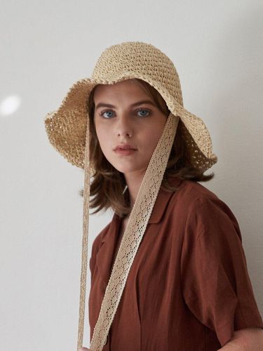 Mardrid Raffia Hat_2color - MANES - Modalova