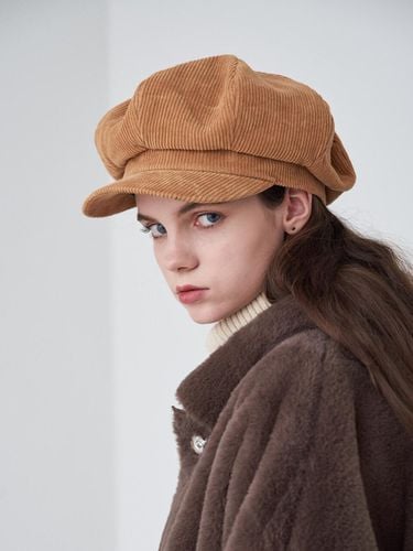 Amiens Corduroy Newsboy Cap - MANES - Modalova