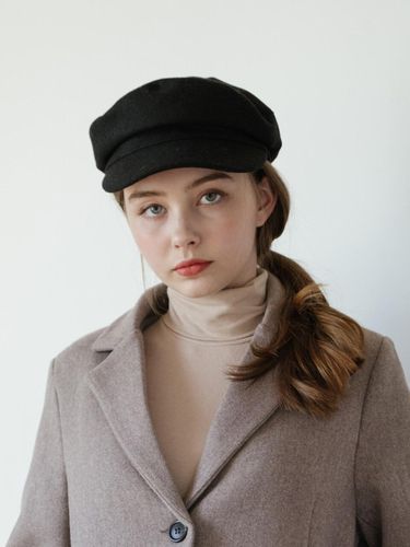 Roanne Newsboy Cap (3color) - MANES - Modalova