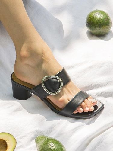 BIS18006 Wave Buckle Sandal - 3cm and 5cm - Byeuuns - Modalova