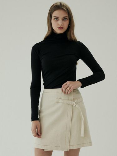 Belted wrap skirt - BLUV - Modalova