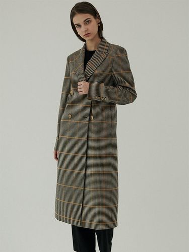 Carmen coat delicate checked - BLUV - Modalova