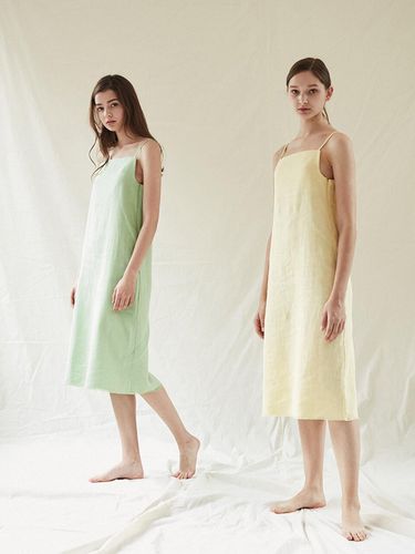 Linen Dress _Yellow - BLUV - Modalova