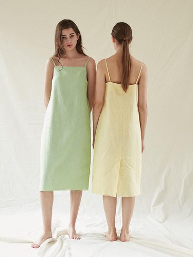 Linen Dress _Lime - BLUV - Modalova