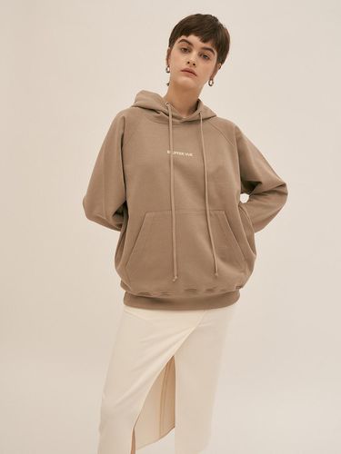 Logo Hoodie Beige - BLUV - Modalova