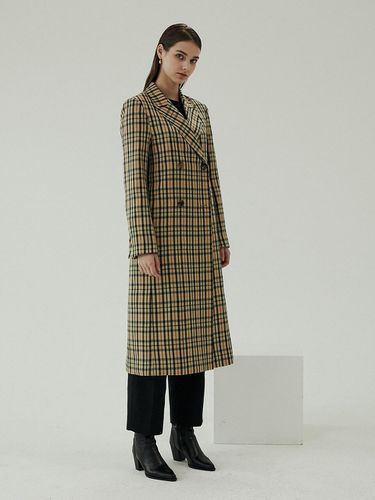 Carmen coat bold checked - BLUV - Modalova