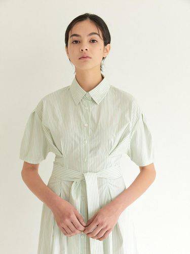 Tucked Collar Dress - BLUV - Modalova