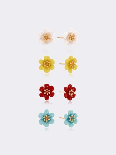 Camellia Flower Earring - TATIANA - Modalova