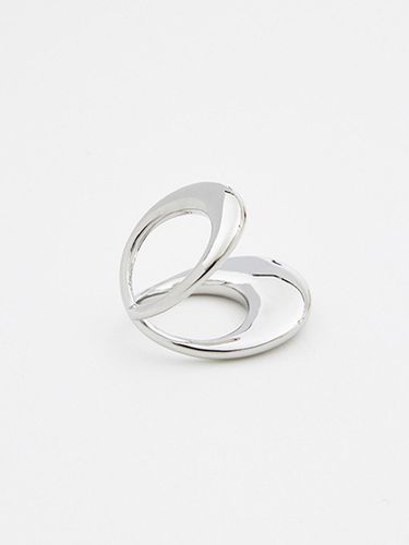 Double Dome Ring_Silver - viollina - Modalova