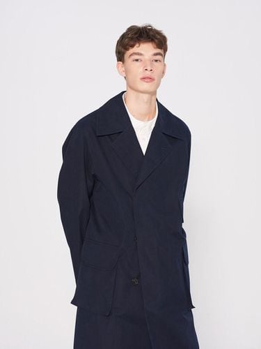 All Weather Coat Brown Navy - BALLUTE - Modalova