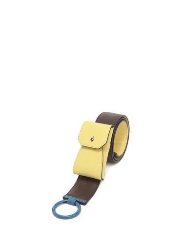 Petit Lumit Wide Strap Brown Yellow - LOEUVRE - Modalova