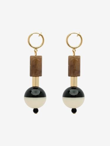 Purpil Moon Earring - BAEBAE - Modalova