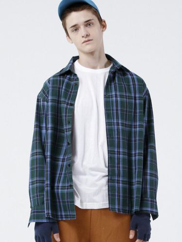 GREEN CLASSIC CHECK SHIRTS (GREEN) - PIECEMAKER - Modalova