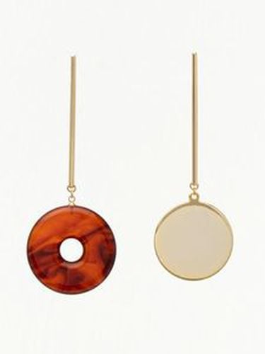 Separate Bar Earring Circle - BAEBAE - Modalova