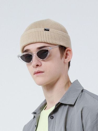 Cotton Watch Cap F Beige - PIECEMAKER - Modalova