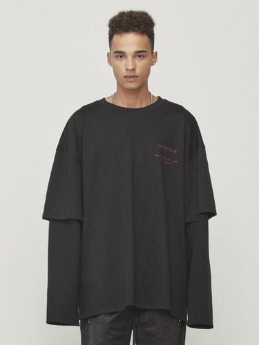 Unisex] Oversized Layered T-shirt - D.PRIQUE - Modalova