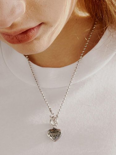 Surgical Heart Toggle Necklace - LOVE ME MONSTER - Modalova