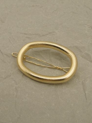 Oval Ring Hair Pin - LOVE ME MONSTER - Modalova