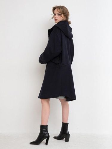 Hood Coat Navy - BLUV - Modalova