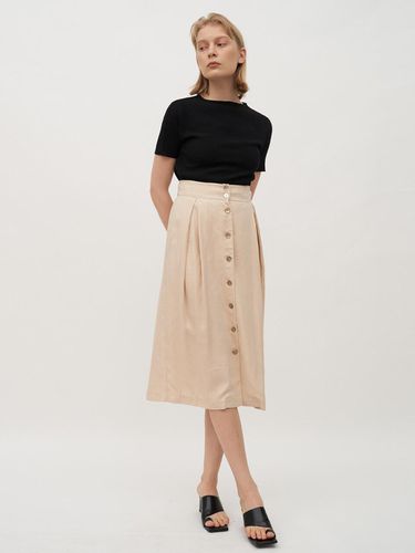 TTR A-LINE TUCK SKIRT 3COLOR - MOHAN - Modalova