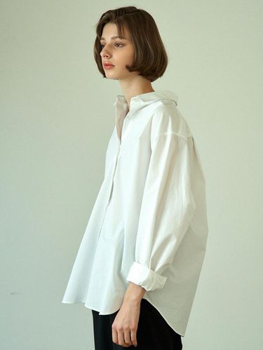 Loose Fit Shirt White - LARGO - Modalova