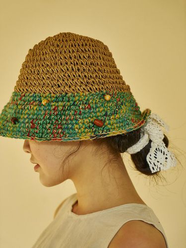 Unhole Bucket Hat Green - MISU A BARBE - Modalova