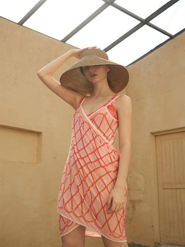 Rope Wrap Dress Pink - BB’DE SOLI’DE - Modalova