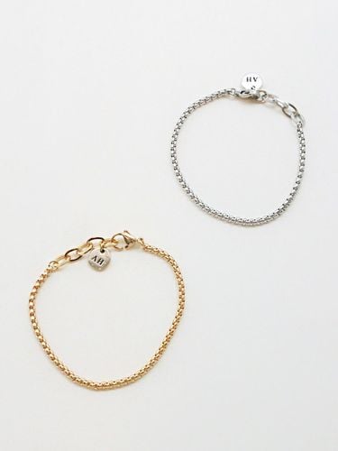 Box Chain Bracelet - August Harmony - Modalova